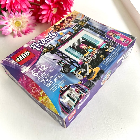 NEW Lego Friends Pop Star TV Studio with Livi Set 41117 Sealed in Box 194 Pieces - Picture 3 of 16